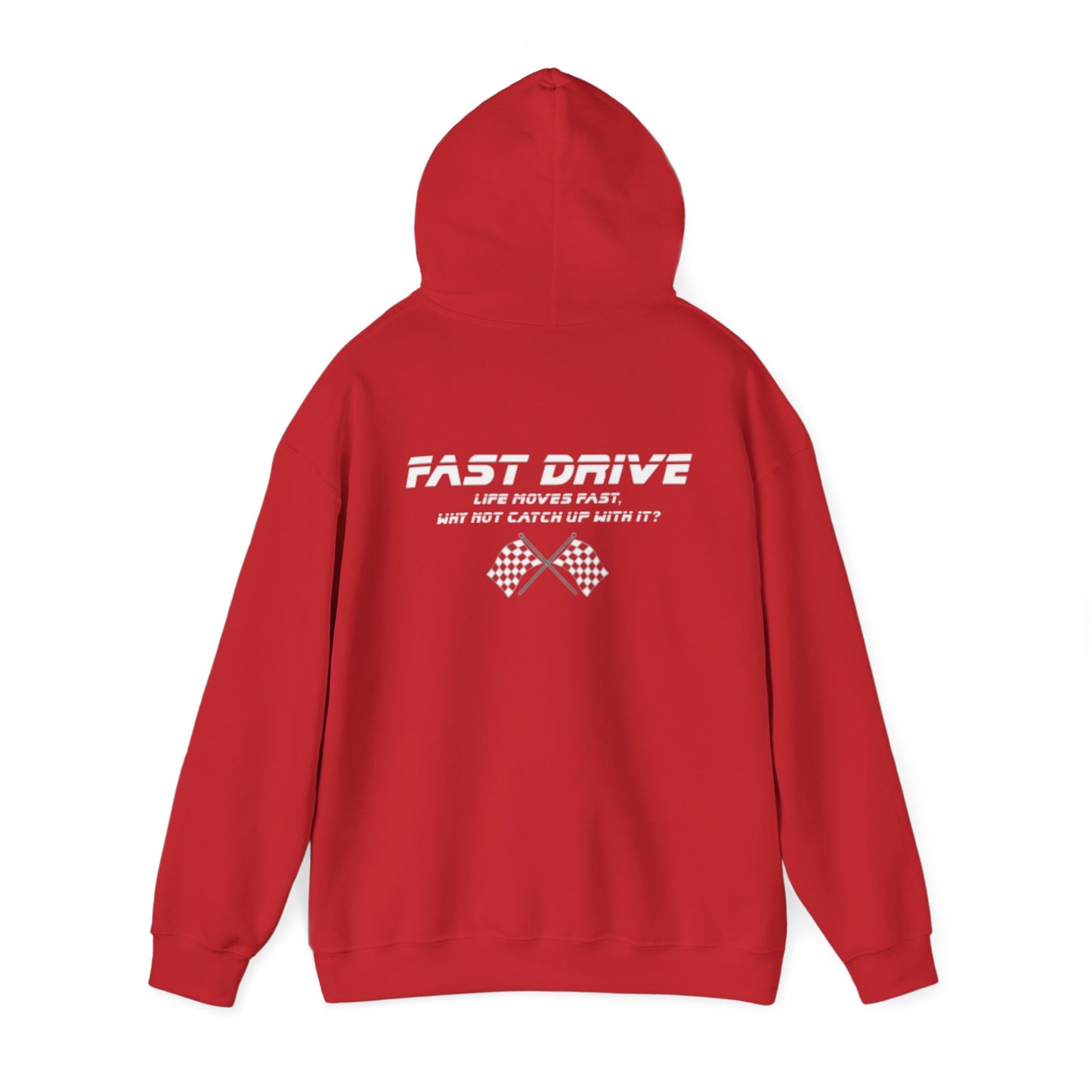 Unisex Heavy Blend™ Dark Fast Drive Hoodie