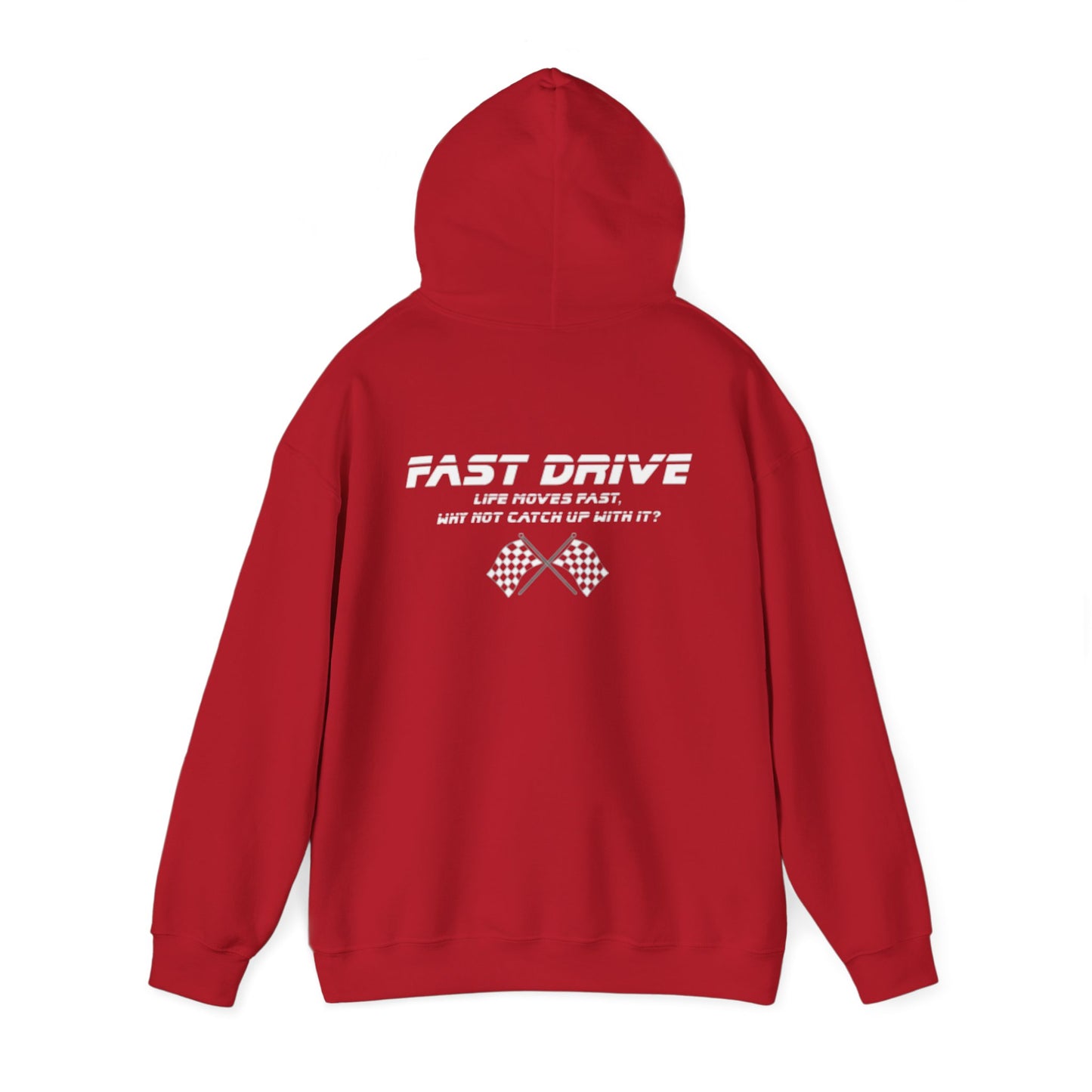 Unisex Heavy Blend™ Dark Fast Drive Hoodie